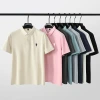 The 2025 summer new Ice Silk men's POLO shirt, short-sleeved trendy brand Paul shirt, loose collared lapel T-shirt top Application Scenario